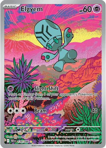 Elgyem (126/086) [Scarlet & Violet: Black Bolt]