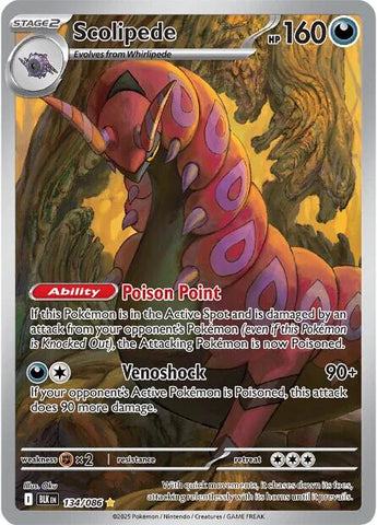 Scolipede (140/086) [Scarlet & Violet: Black Bolt]