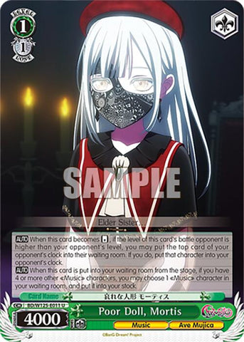 Poor Doll, Mortis (BD/W125-E011 U) [MyGO!!!!! x Ave Mujica]