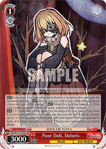 Poor Doll, Doloris (BD/W125-E042S SR) [MyGO!!!!! x Ave Mujica]