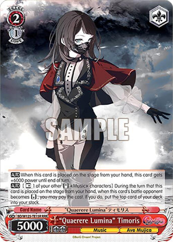 Quaerere Lumina Timoris (RRR) (BD/W125-TE15R) [MyGO!!!!! x Ave Mujica]