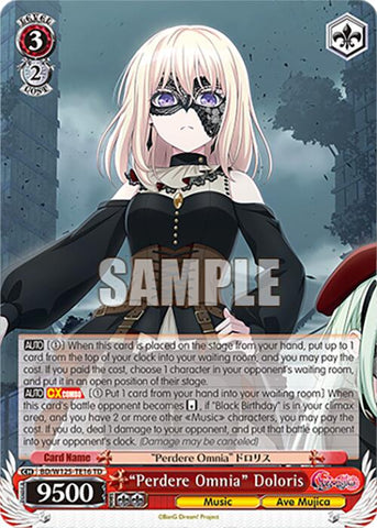 Perdere Omnia Doloris (BD/W125-TE16) [MyGO!!!!! x Ave Mujica]