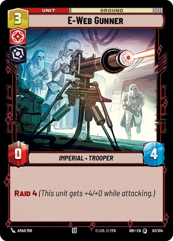 E-Web Gunner (83/104) (83/104) [Intro Battle: Hoth]