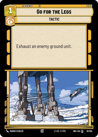 Go for the Legs (18/104) (18/104) [Intro Battle: Hoth]