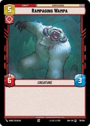 Rampaging Wampa (76/104) (76/104) [Intro Battle: Hoth]