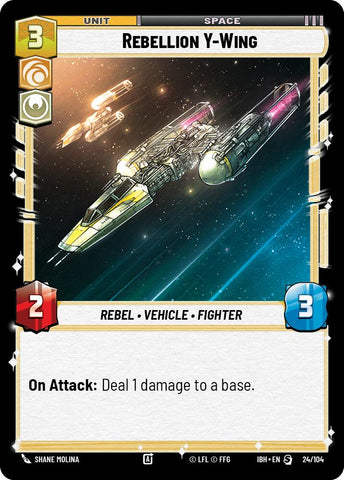 Rebellion Y-Wing (24/104) (24/104) [Intro Battle: Hoth]