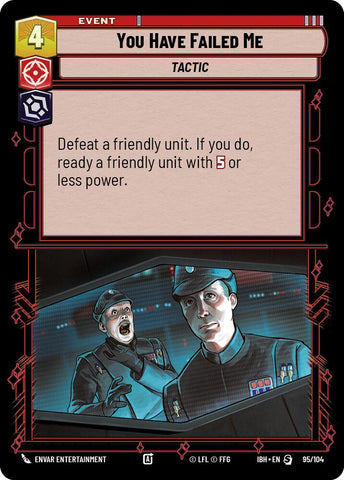 You Have Failed Me (95/104) (95/104) [Intro Battle: Hoth]