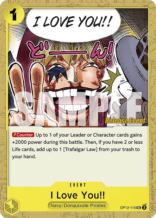 I Love You!! [Legacy of the Master Release Event Cards]