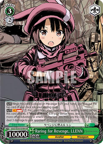 Raring for Revenge, LLENN (GGO/SE50-E04H HU) [SAO Alternative–Gun Gale Online–2 Premium Booster]