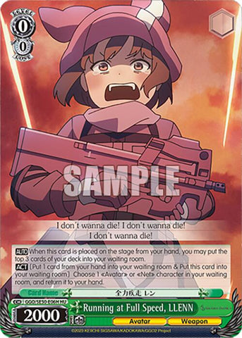Running at Full Speed, LLENN (GGO/SE50-E06H HU) [SAO Alternative–Gun Gale Online–2 Premium Booster]