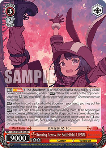 Running Across the Battlefield, LLENN (GGO/SE50-E20 RR) [SAO Alternative–Gun Gale Online–2 Premium Booster]