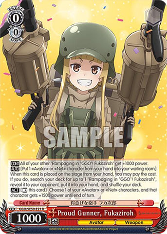 Proud Gunner, Fukaziroh (GGO/SE50-E21 R) [SAO Alternative–Gun Gale Online–2 Premium Booster]