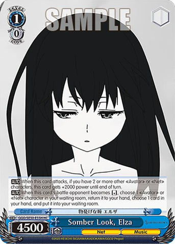 Somber Look, Elza (GGO/SE50-E55H HC) [SAO Alternative–Gun Gale Online–2 Premium Booster]