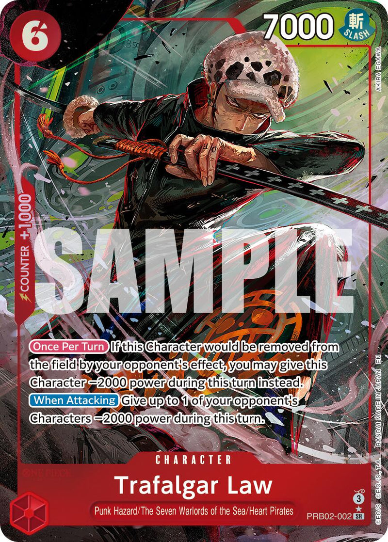 Trafalgar Law (Alternate Art) [Premium Booster -The Best- Vol. 2]