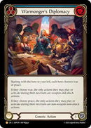 Warmonger's Diplomacy (Cold Foil) [SUP270] (Super Slam)  Cold Foil