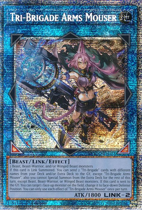 Tri-Brigade Arms Mouser (Starlight Rare) [DOOD-EN051] Starlight Rare