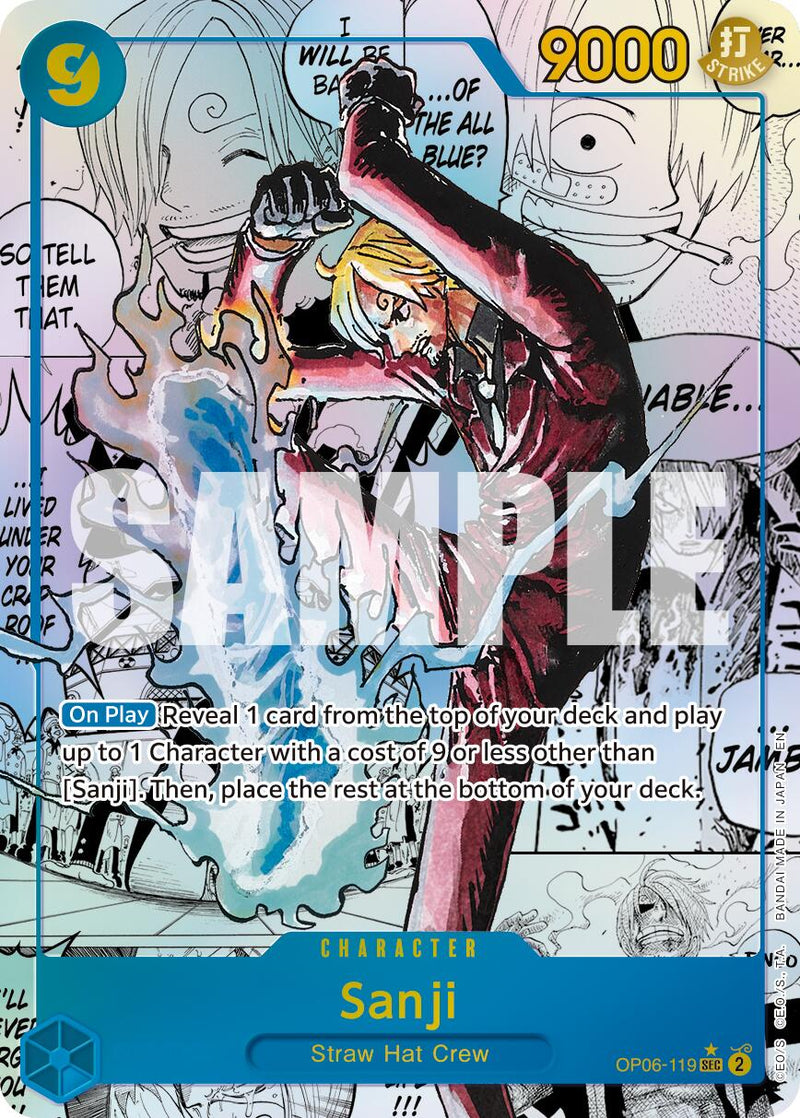 Sanji (Manga) [Premium Booster -The Best- Vol. 2]