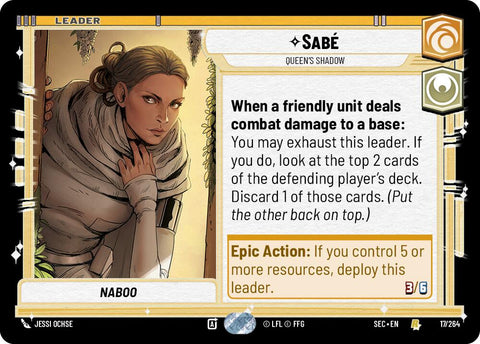 Sabe (17/264) - Queen's Shadow (17/264) [Secrets of Power]