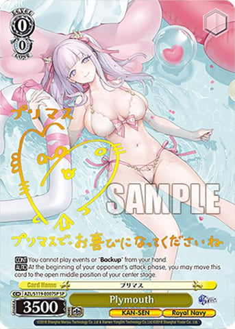 Plymouth (AZL/S119-E007SP SP) [Azur Lane Vol. 2]