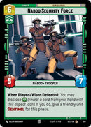 Naboo Security Force (630) (Foil) (630) [Secrets of Power]