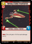 Republic Aurek Starfighter (676) (Foil) (676) [Secrets of Power]