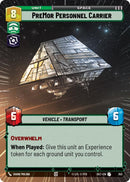 PreMor Personnel Carrier (353) (Hyperspace) (353) [Secrets of Power]