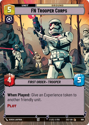 FN Trooper Corps (999) (Hyperspace Foil) (999) [Secrets of Power]