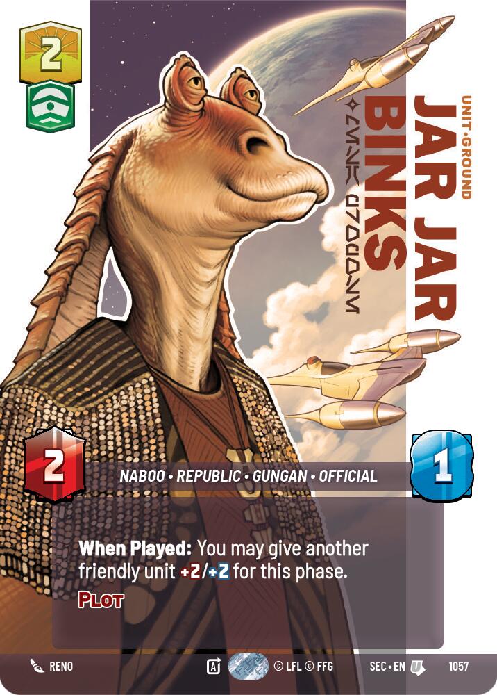 Jar Jar Binks - Mesa Propose (Prestige) (1057) (1057) [Secrets of Power]