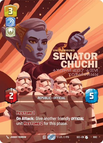 Senator Chuchi - Voice for the Voiceless (Prestige Foil) (1082) (1082) [Secrets of Power]