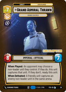 Grand Admiral Thrawn - Grand Schemer (Champion) (36) (36) [Secrets of Power: Weekly Play]