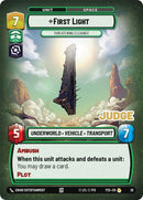 First Light - Threatening Elegance (26) (26) [Judge Promos]