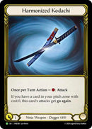 Harmonized Kodachi (Golden) [FAB300] (Promo)  Cold Foil
