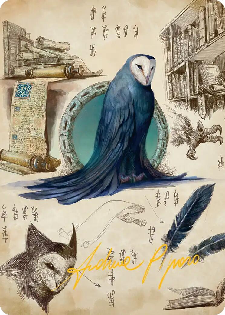 Wan Shi Tong, Librarian Art Card (Gold-Stamped Signature) [Avatar: The Last Airbender Art Series]