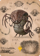 Koh, the Face Stealer 2 Art Card (Gold-Stamped Planeswalker Symbol) [Avatar: The Last Airbender Art Series]