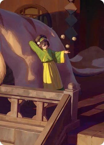 Toph, Greatest Earthbender Art Card [Avatar: The Last Airbender Art Series]