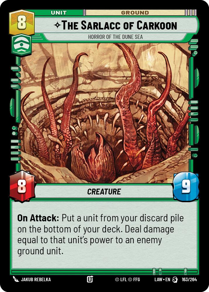 The Sarlacc of Carkoon - Horror of the Dune Sea (163/264) (163/264) [A Lawless Time]