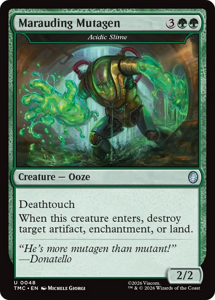 Marauding Mutagen - Acidic Slime [Teenage Mutant Ninja Turtles Commander]