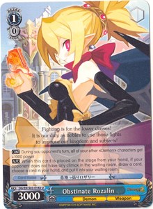 Obstinate Rozalin (DG/EN-S03-E143 U) [Disgaea]
