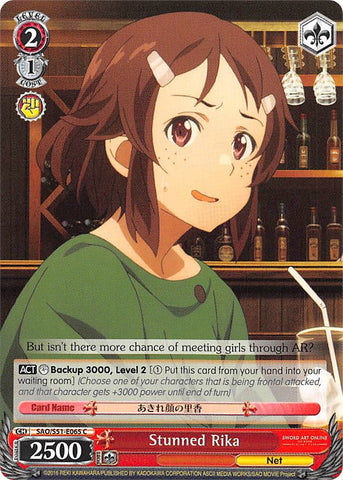 Stunned Rika (SAO/S51-E065 C) [Sword Art Online The Movie: -Ordinal Scale-]