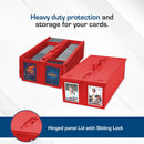 BCW Collectible Card Bin 1600 - Red