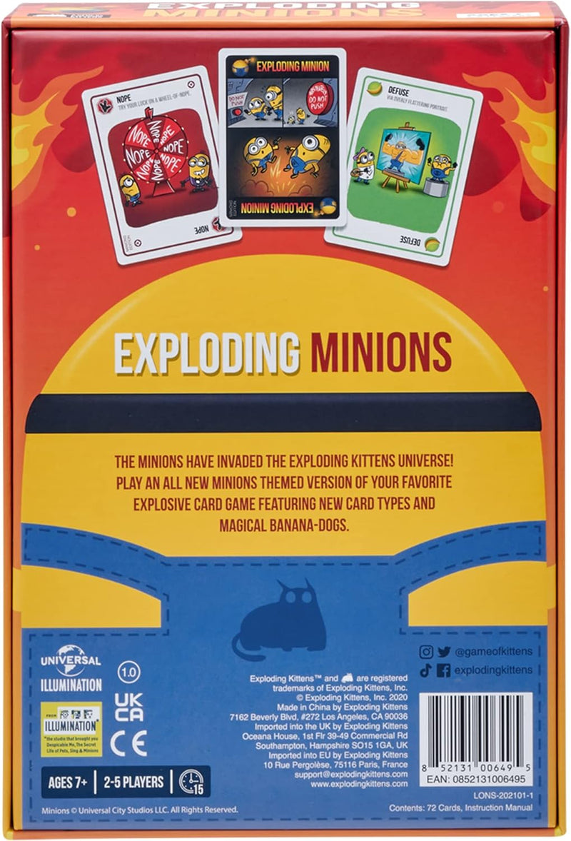 Exploding Kittens: Exploding Minions