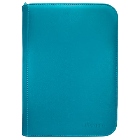 Ultra PRO: 4-Pocket Zippered PRO-Binder - Vivid (Teal)