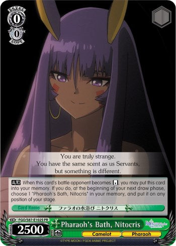 Pharaoh's Bath, Nitocris (FGO/S87-E102S PR) [Fate/Grand Order THE MOVIE Divine Realm of the Round Table: Camelot]