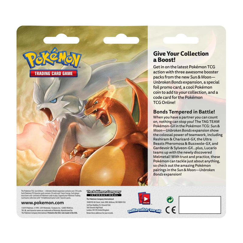 Sun & Moon: Unbroken Bonds - 3-Pack Blister (Typhlosion)