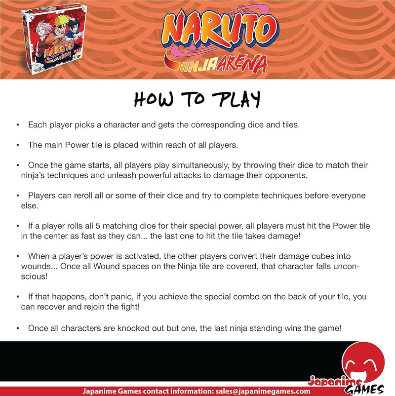 Naruto: Ninja Arena - 2nd Edition