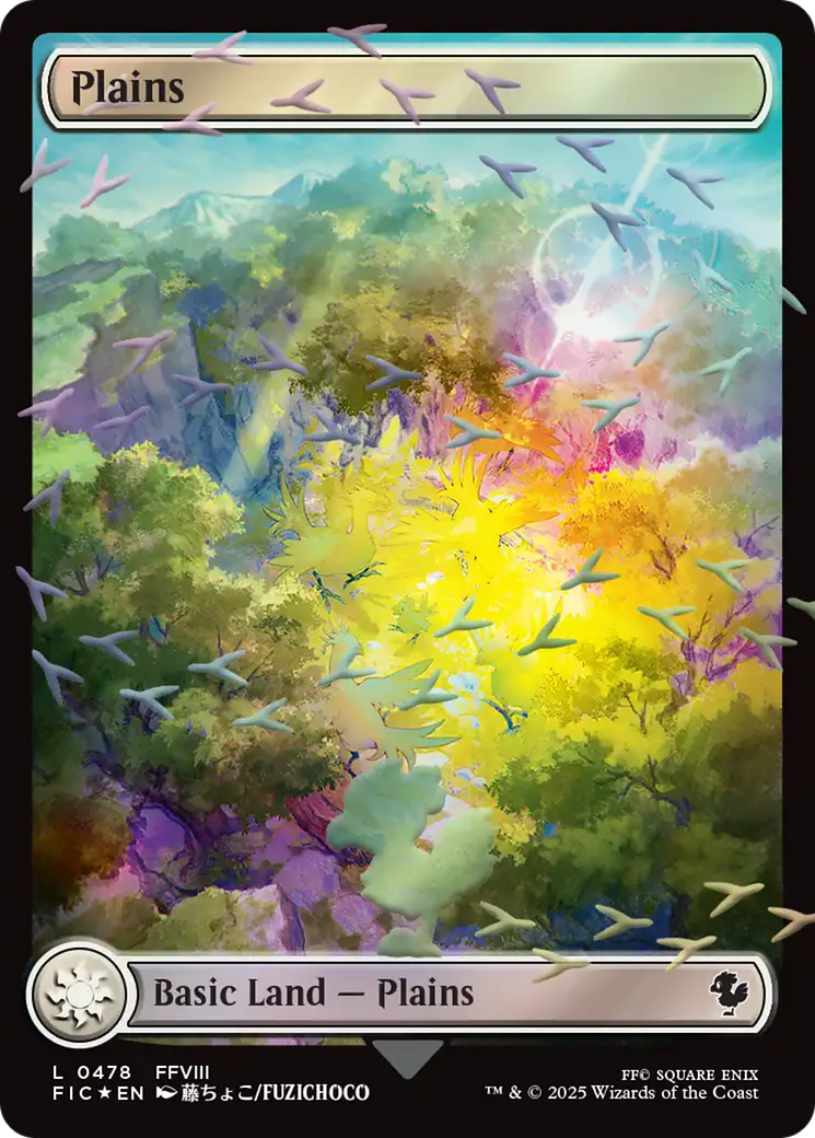 Plains (Chocobo Track Foil) [FINAL FANTASY Commander]