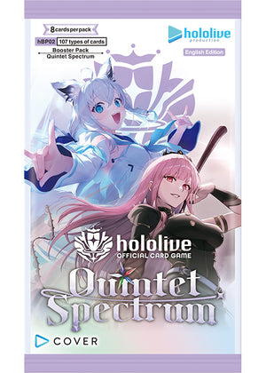 hololive Official Card Game: Quintet Spectrum (BP02E) - Booster Box