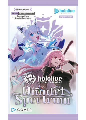 hololive Official Card Game: Quintet Spectrum (BP02E) - Booster Box