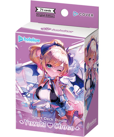 hololive Official Card Game: Purple Yuzuki Choco (SD04E) - Start Deck
