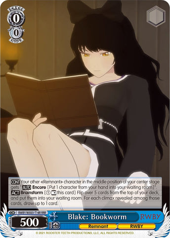 Blake: Bookworm (RWBY/WX03-T14R RRR) [RWBY]